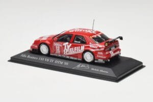 Alfa Romeo 155 V6 #12 M. Alboreto DTM 1995 Minichamps 1:43 430950312 Pressofusione — immagine 3 di 4