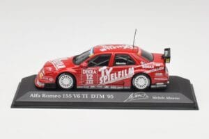 Alfa Romeo 155 V6 #12 M. Alboreto DTM 1995 Minichamps 1:43 430950312 Pressofusione