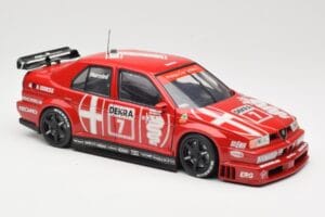 Alfa Romeo 155 V6 Ti #18 A. Nannini DTM 1993 UT Models 1:18 180930120 Pressofusione — immagine 6 di 8