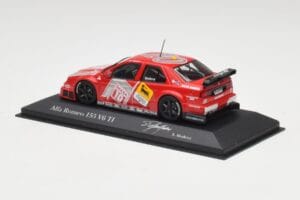 Alfa Romeo 155 V6 TI #10 Team Alfa Corse Modena DTM 1994 Minichamps 1:43 430940210 Pressofusione — immagine 3 di 4