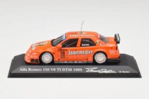 Alfa Romeo 155 V6 TI #19 Jagermeister M. Bartels DTM 1995 Minichamps 1:43 430950219 Pressofusione