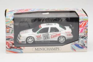 Alfa Romeo 155 V6 TI #26 Team Enstler K. Struwe DTM 1994 Minichamps 1:43 430940126 Pressofusione — immagine 4 di 4