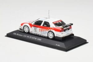 Alfa Romeo 155 V6 TI #27 M. Alen Presentation DTM 1995 Minichamps 1:43 430950227 Pressofusione — immagine 3 di 4