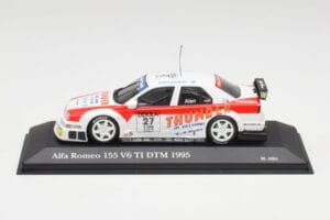 Alfa Romeo 155 V6 TI #27 M. Alen Presentation DTM 1995 Minichamps 1:43 430950227 Pressofusione
