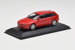 Alfa Romeo 159 Sportwagon Rosso Alfa Minichamps 1:43 400120511 Pressofusione — immagine 2 di 4