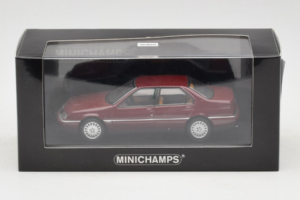 Alfa Romeo 164 3.0 Super V6 Rosso Scuro Minichamps 1:43 436120700 Pressofusione — immagine 4 di 4