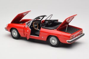 Alfa Romeo 2000 Spider Rosso Minichamps 1:18 180120930 Pressofusione — immagine 5 di 8