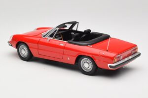 Alfa Romeo 2000 Spider Rosso Minichamps 1:18 180120930 Pressofusione — immagine 7 di 8