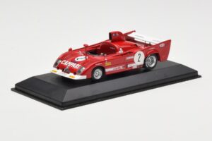 Alfa Romeo 33 TT 12 #2 A. Merzario / J. Laffite 1000km Monza Winner 1975 Minichamps 1:43 403751202 Pressofusione — immagine 2 di 4