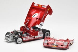 Alfa Romeo 33TT 12 #1 A. Merzario / J. Laffite 1000km Nurburgring Winner 1975 AUTOart 1:18 87505 Pressofusione — immagine 2 di 8