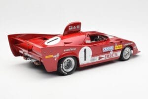 Alfa Romeo 33TT 12 #1 A. Merzario / J. Laffite 1000km Nurburgring Winner 1975 AUTOart 1:18 87505 Pressofusione — immagine 3 di 8