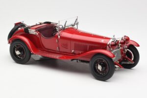 Alfa Romeo 6C 1750 GS Spider Bordeaux Rosso CMC 1:18 M-138 Pressofusione — immagine 4 di 6