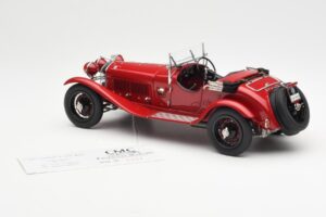 Alfa Romeo 6C 1750 GS Spider Bordeaux Rosso CMC 1:18 M-138 Pressofusione — immagine 5 di 6