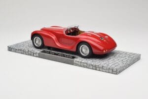 Alfa Romeo 6C 2500 SS Corsa Spider Rosso Minichamps 1:18 107120230 Resina — immagine 5 di 6