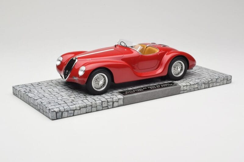 Alfa Romeo 6C 2500 SS Corsa Spider Rosso Minichamps 1:18 107120230 Resina