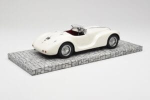 Alfa Romeo 6C 2500 SS Corsa Spider Bianco Minichamps 1:18 107120232 Resina — immagine 2 di 6