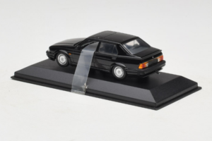 Alfa Romeo 75 3.0 V6 Nero Minichamps 1:43 403120463 Pressofusione — immagine 3 di 4