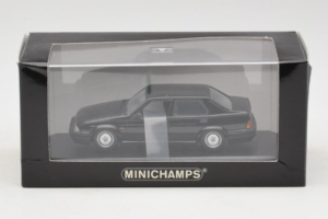 Alfa Romeo 75 3.0 V6 Nero Minichamps 1:43 403120463 Pressofusione — immagine 4 di 4