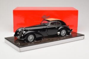 Alfa Romeo 8C 2900B Lungo Nero Minichamps 1:18 100120421 Pressofusione — immagine 8 di 8