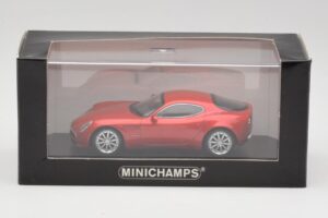Alfa Romeo 8C Competizione Rosso Alfa Minichamps 1:43 403120523 Pressofusione — immagine 4 di 4