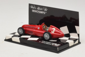 Alfa Romeo 159 Alfetta #3 C. Sanesi 6th Place British GP 1951 Minichamps 1:43 400511203 Pressofusione — immagine 3 di 5