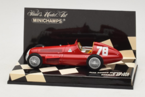 Alfa Romeo 159 Alfetta #78 P. Pietsch German GP 1951 Minichamps 1:43 400511278 Pressofusione