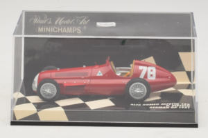 Alfa Romeo 159 Alfetta #78 P. Pietsch German GP 1951 Minichamps 1:43 400511278 Pressofusione — immagine 5 di 5