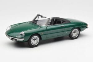 Alfa Romeo Duetto Spider Verde AUTOart 1:18 70138 Pressofusione