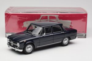 Alfa Romeo Giulia 1300 Blu Minichamps 1:18 180120905 Pressofusione — immagine 8 di 8