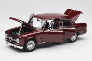 Alfa Romeo Giulia 1300 Rosso Scuro Minichamps 1:18 180120906 Pressofusione — immagine 2 di 8