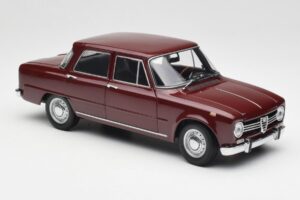 Alfa Romeo Giulia 1300 Rosso Scuro Minichamps 1:18 180120906 Pressofusione — immagine 6 di 8