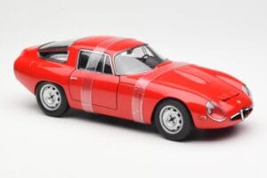 Alfa Romeo Giulia TZ Rosso AUTOart 1:18 70196 Pressofusione — immagine 4 di 6