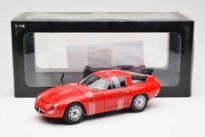 Alfa Romeo Giulia TZ Rosso AUTOart 1:18 70196 Pressofusione — immagine 6 di 6