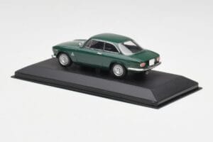 Alfa Romeo Giulia GTA 1300 Junior Verde Minichamps 1:43 ALFA010 Pressofusione — immagine 3 di 4