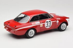 Alfa Romeo GTA 1300 Junior #33 T. Hezemans / G. van Lennep Hezemans Jarama 1972 Minichamps 1:18 100721233 Pressofusione — immagine 3 di 8
