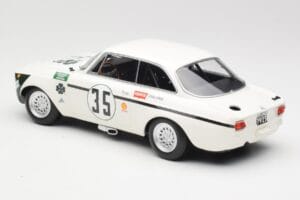 Alfa Romeo GTA 1300 Junior #35 C. Colzani / Pooky / G. Venturi 4 Hours of Jarama 1972 Minichamps 1:18 155721235 Pressofusione — immagine 5 di 6