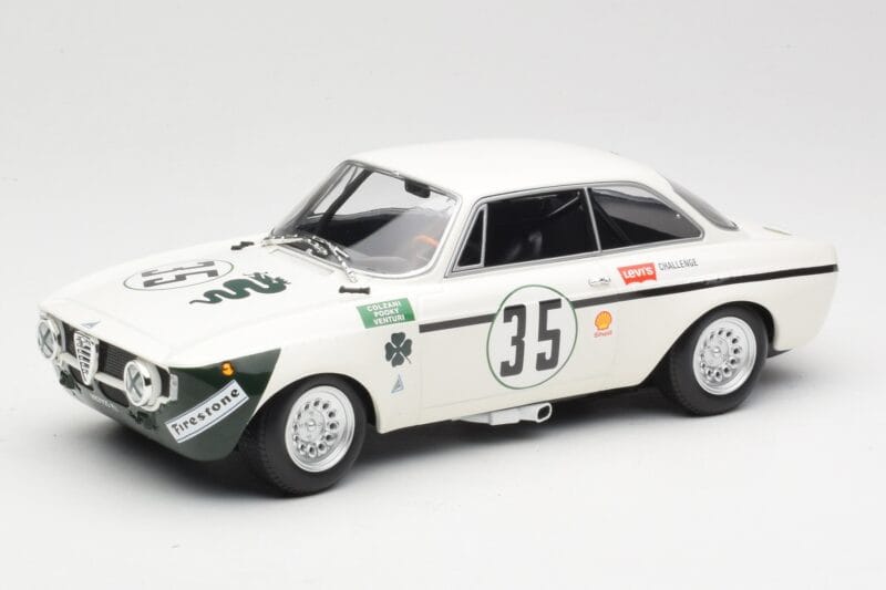 Alfa Romeo GTA 1300 Junior #35 C. Colzani / Pooky / G. Venturi 4 Hours of Jarama 1972 Minichamps 1:18 155721235 Pressofusione