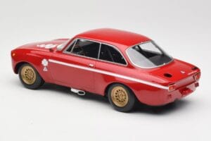 Alfa Romeo GTA 1300 Junior Rosso Minichamps 1:18 155120020 Pressofusione — immagine 5 di 6