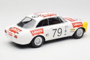 Alfa Romeo GTA 1300 #79 H. Rubens / C. Van Ryn 24 Hours of Spa 1971 Minichamps 1:18 155711279 Pressofusione — immagine 2 di 6