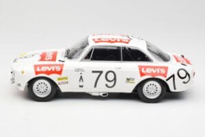 Alfa Romeo GTA 1300 #79 H. Rubens / C. Van Ryn 24 Hours of Spa 1971 Minichamps 1:18 155711279 Pressofusione — immagine 3 di 6