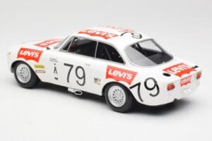 Alfa Romeo GTA 1300 #79 H. Rubens / C. Van Ryn 24 Hours of Spa 1971 Minichamps 1:18 155711279 Pressofusione — immagine 5 di 6