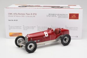 Alfa Romeo P3 #6 R. Caracciola Monza GP Winner 1932 CMC 1:18 M-221 Pressofusione — immagine 6 di 6
