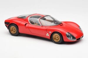 Alfa Romeo 33 Stradale Rosso AUTOart 1:18 70191 Pressofusione — immagine 6 di 8