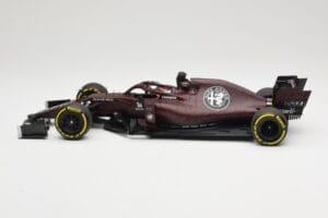 Alfa Romeo Racing C38 #7 K. Raikkonen Valentine's Day Livery Shakedown Fiorano 14th February 2019 Minichamps 1:18 110199907 P — immagine 3 di 6