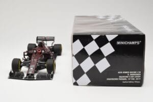 Alfa Romeo Racing C38 #7 K. Raikkonen Valentine's Day Livery Shakedown Fiorano 14th February 2019 Minichamps 1:18 110199907 P — immagine 6 di 6