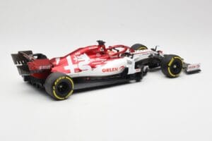 Alfa Romeo Racing C39 #7 K. Raikkonen Austrian GP 2020 Minichamps 1:18 110200107 Pressofusione — immagine 2 di 5