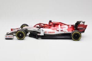 Alfa Romeo Racing C39 #7 K. Raikkonen Austrian GP 2020 Minichamps 1:18 110200107 Pressofusione — immagine 3 di 5
