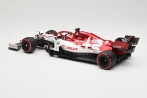 Alfa Romeo Racing C39 #7 K. Raikkonen Styrian GP 2020 Minichamps 1:18 110200207 Pressofusione — immagine 5 di 6
