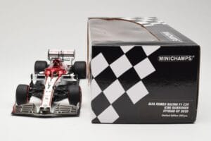 Alfa Romeo Racing C39 #7 K. Raikkonen Styrian GP 2020 Minichamps 1:18 110200207 Pressofusione — immagine 6 di 6