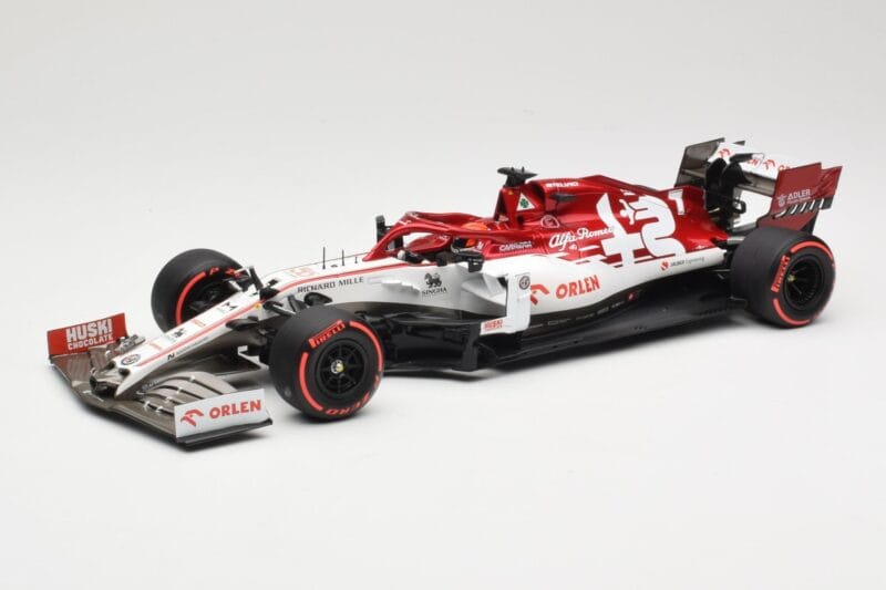 Alfa Romeo Racing C39 #7 K. Raikkonen Styrian GP 2020 Minichamps 1:18 110200207 Pressofusione